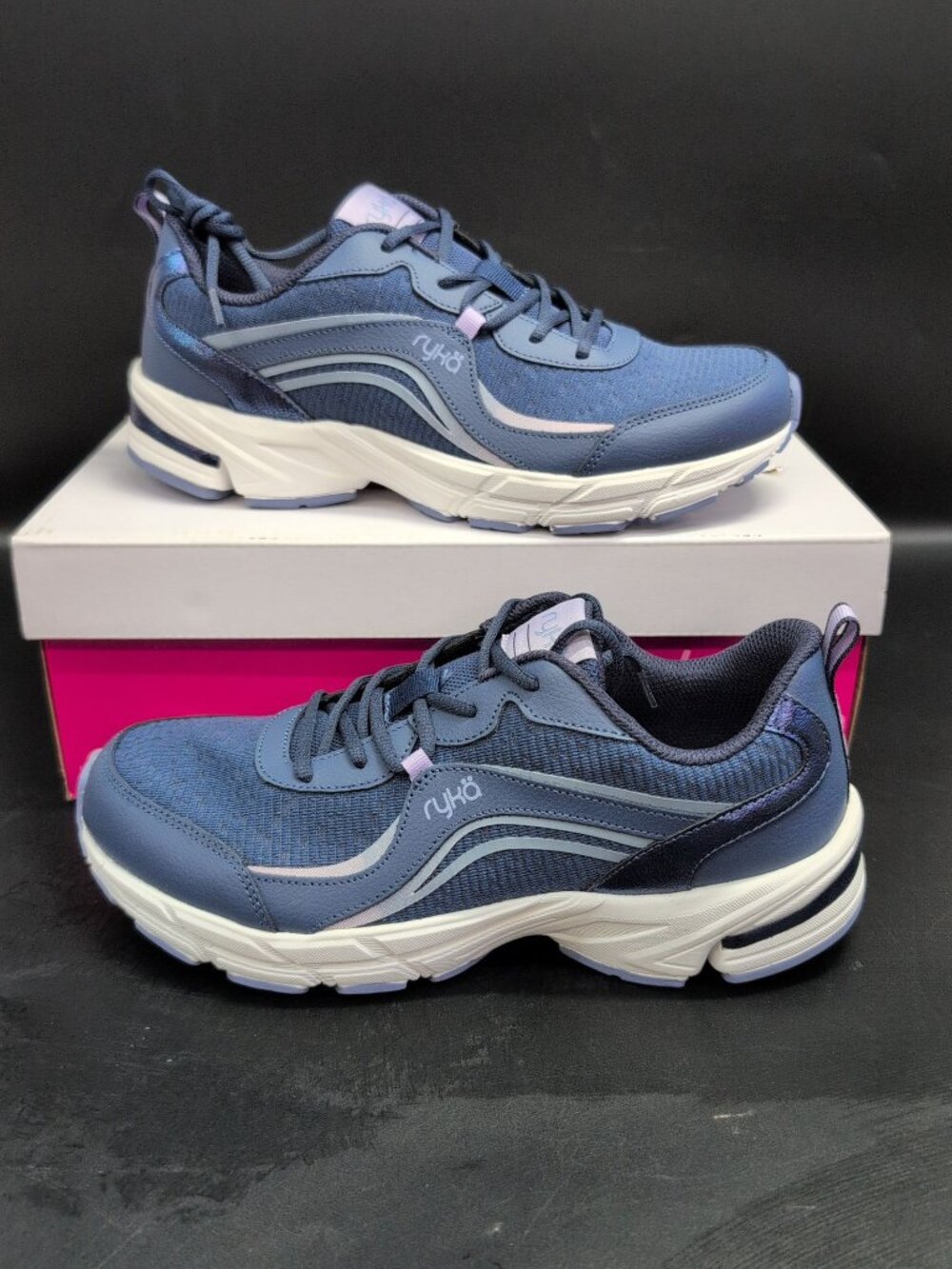 Ryka Imagine Walking Sneakers Women's Shoes US 9.5W Blue I5639M2402